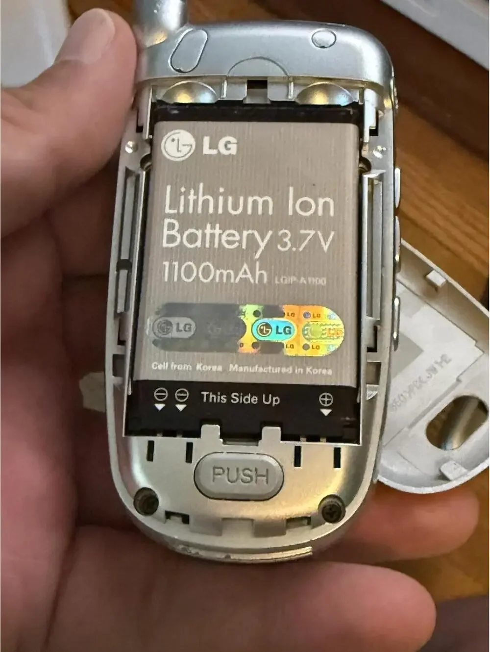 LG LX350 LX 350 LX-350 - (Sprint) FLIP Cellular Phone ( Untested) No Power Cord